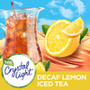 Crystal Light Decaffeinated Lemon Iced Tea Drink Mix 6 Pitcher Packets