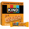 Kind Healthy Snacks Bars Caramel Almond And Sea Salt Gluten Free Low Sugar High Fiber Snacks 6G Protein 12 Count
