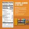 Kind Healthy Snacks Bars Caramel Almond And Sea Salt Gluten Free Low Sugar High Fiber Snacks 6G Protein 12 Count