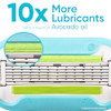 Gillette Venus Extra Smooth Womens Razor Blade Refills 6 Count Designed For A Close Smooth Shave