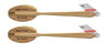 Yerba Prima Tampico Skin Brush Pack Of 2 Natural Vegetable Fiber Bristles For Dry Skin Brushing