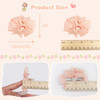 Céllot 40Pcs 3 Inch Boutique Grosgrain Ribbon Pinwheel Hair Bows Alligator Clips For Girls Toddlers Accessories Teens Gifts In Pairs