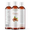 Plant Guru Sweet Almond Oil 4 Fl. Oz. Cold Pressed Carrier 100 Percent Pure Natural For Skin Body Face And Hair Growth Moisturizer.