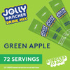Singles To Go Jolly Rancher Water Drink Mix Green Apple 72 Packets