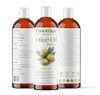 Plant Guru Olive Oil Pomace 16 Fl. Oz. 100 Percent Pure Natural Carrier Moisturizer For Skin Body Face And Hair Growth.