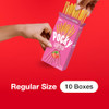 Glico Pocky Strawberry Strawberry Cream Covered Biscuit Sticks Regular 10 Boxes 1 Pouch Each
