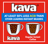 Kava Low Acid Instant Coffee Acid Neutralized 4 Oz Pack Of 3