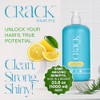 Crack Hair Fix Conditioner With Pump Bottle Intense Hydration And Frizz Control Strengthens Detangles And Restores Shine Sulfate Free Vegan