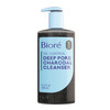 Bioré Deep Pore Charcoal Daily Face Wash 6.77 Fl Oz With Deep Pore Cleansing For Dirt And Makeup Removal From Oily Skin