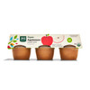 365 By Whole Foods Market Organic Unsweetened Apple Sauce Cups 4 Ounce Pack Of 6