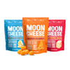 Moon Cheese Bites Bundle Cheddar Believe It Oh My Gouda And Get Pepper Jacked 2 Ounce 3 Pack Lunch Or After School Snack