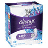 Always Discreet Incontinence Pads For Women Moderate Absorbency 66 Count