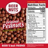 Beer Nuts Original Redskin Peanuts Sweet And Salty Bar Nuts 12Oz Can 3Pk
