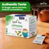 Quiktea Instant Chai Tea Latte Mix Cardamom 10 Sachets
