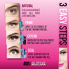 400X Pure Silk Fiber Lash Mascara Ultra Black Volume And Length Longer And Thicker Eyelashes.