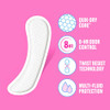 4546438 Carefree Carefree Panty Liners For Women Long Unwrapped Unscented 92 Ct