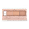 Canmake Color Mixing Concealer 3 Color Palette Concealer 0.13 Oz 3.9 G 01 Light Beige 3.9 G