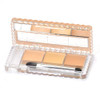 Canmake Color Mixing Concealer 3 Color Palette Concealer 0.13 Oz 3.9 G 01 Light Beige 3.9 G
