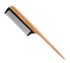 Breezelike Hair Comb For Women Fine Tooth Detangling Wooden Tail Comb
