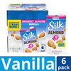 Silk Shelf Stable Almond Milk Unsweetened Vanilla Dairy Free Vegan Non Gmo Project Verified 1 Quart Pack Of 6