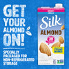 Silk Shelf Stable Almond Milk Unsweetened Vanilla Dairy Free Vegan Non Gmo Project Verified 1 Quart Pack Of 6