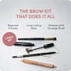 Billion Dollar Brows Best Sellers Kit 4 Piece Eyebrow Makeup Starter Set