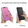 BWEDXEZ 2-Pack Matte Anti-Blue Privacy Tempered Glass for iPhone 14 Pro/15/16 (6.1 inch) Anti-Glare Anti-Spy Screen Protector Film