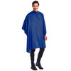 Betty Dain Crinkle Nylon Hair Cutting Cape 54 X 60 Royal Blue