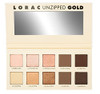 Lorac Unzipped Matte And Glitter Eyeshadow Palette Gold Cruelty Free Gluten Free Vegan