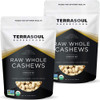 Terrasoul Superfoods Organic Raw Cashews 4 Lbs Pack Of 2 Premium Quality For Snacking Baking And Culinary Creations