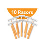 Bic Twin Select Sensitive Skin Disposable Shaver For Men Pack Of 12 10 Razors Per Pack