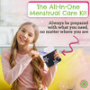 First Period Kit To Go Organic Eco Friendly Tween Pads And Liner Period Bags For Teen Girls For School Period Pouch And Teen Pads For Girls