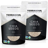 Terrasoul Superfoods Organic White Chia Seeds 2 Lbs 2 Pack Omega Fats Fiber Plant Protein