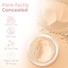 Light Concealer 20G Sifter Jar Mineral Makeup Matte Loose Corrector Powder Bare Face Cover Up Hide Blemishes Redness Under Eyes Dark Circles