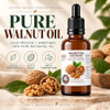 Best Nature S Cosmetics Pure Walnut Oil Organic Cold Pressed Unrefied Moisturizing Nourishing For Radiant Skin And Strong And Soft Hairs 1