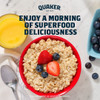 Quaker Protein Instant Oatmeal Banana Nut 12.9 Oz 6 Count Pack Of 1