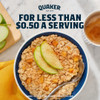 Quaker Protein Instant Oatmeal Banana Nut 12.9 Oz 6 Count Pack Of 1