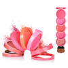 5 Colors Face Blusher Palette Waterproof Matte Long Lasting Lightweight Blush Powder Pink Coral Blushing Pallet With Brush Mirror Women