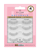 Eylure Naturals No. 020 Reusable Eyelashes Adhesive Included Black 4 Pair