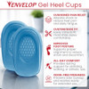 Vive Envelop Gel Heel Cups Heel Cushion For Women Men Bone Spur