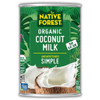 Native Forest Organic Unsweetened Coconut Milk Simple 13.5 Fl Oz 12 Pack