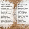 One With Nature Dead Sea Salt For Bath And Soaking 5 Lb Mineral Bath Salts