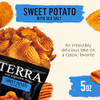 Terra Vegetable Chips Crinkle Cut Sweet Potato With Sea Salt 5 Oz