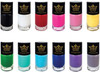 Pueen Super Intense Nail Polish For Nail Stamping Nail Color Lacquer Set Of 12 Colors Bh000934