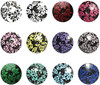 Pueen Super Intense Nail Polish For Nail Stamping Nail Color Lacquer Set Of 12 Colors Bh000934