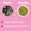 Wilderness Poets Organic Heirloom Pumpkin Seeds Styrian Variety No Shells Naturally Hulless.