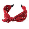 Qunson Women S Red Polka Dot Pin Up Bow On Headband Hair Band B