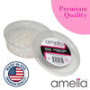 Amelia Beauty 500 Clear Elastic Tangle Free Ponytail Holders 1 Per 2 Inch Us Made Hair Ties For Ponies Braids And Twists No Snag Pain Free
