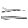Super Z Outlet 4.5Cm Silver Alligator Teeth Prongs Clips Holders For Hair Care Arts And Crafts Projects Dry Hanging Clothing Office Paper