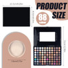88 Colors Hightlight Eyeshadow Palette Makeup Gift Set Pure Vie Professional Long Lasting Waterproof Matte Highly Pigments Shiny Shimmers